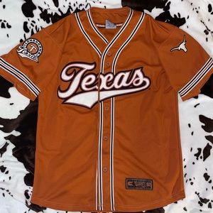UT Texas Colosseum Orange Button Up Jersey